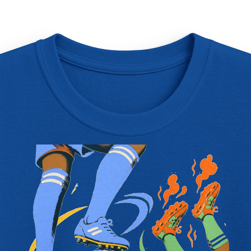 Funny Kids Football T-Shirt – "Bro Got Cooked" Goal Celebration Tee | Boys & Girls Gift