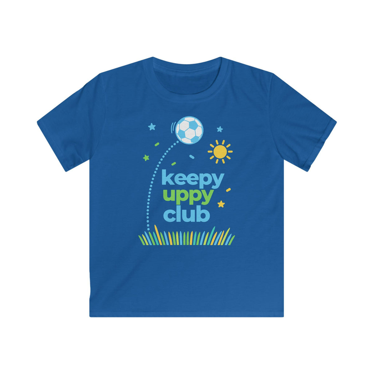 Keepy Uppy Club Kids Football T-Shirt – Personalised Name Tee