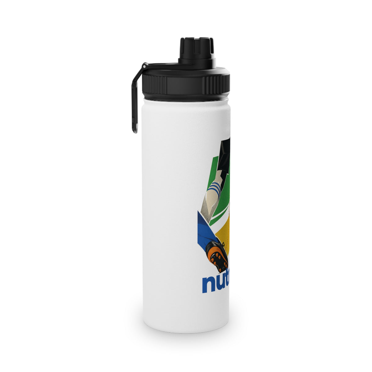 Nutmeg Personalised Kids Water Bottle – Stainless Steel Football Bottle