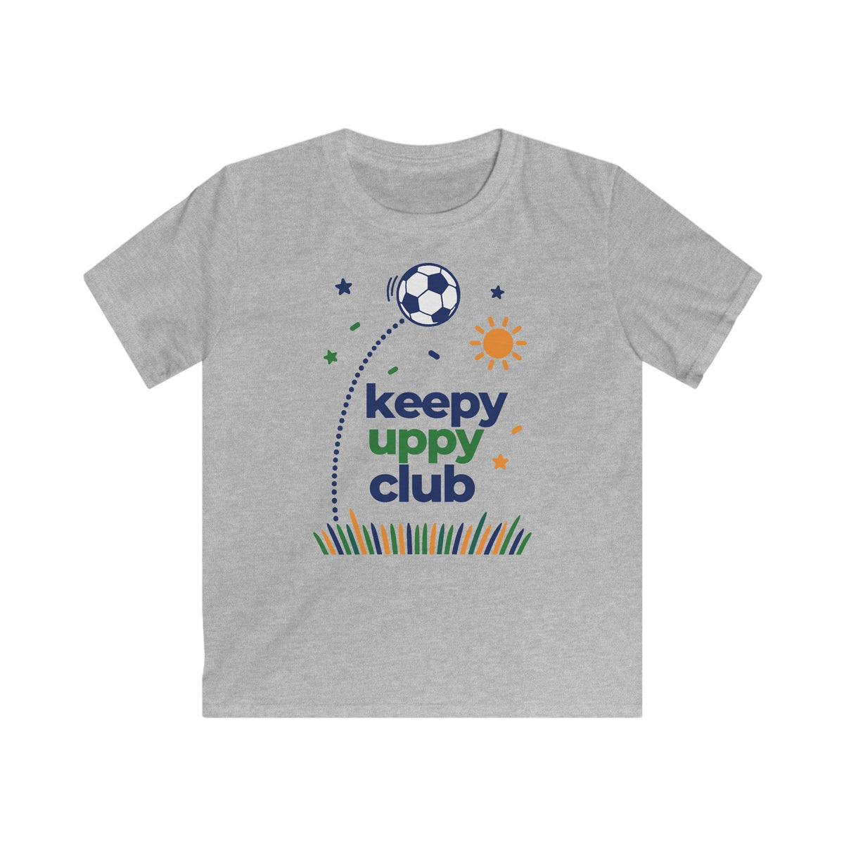Keepy Uppy Club Kids Football T-Shirt – Personalised Name Tee