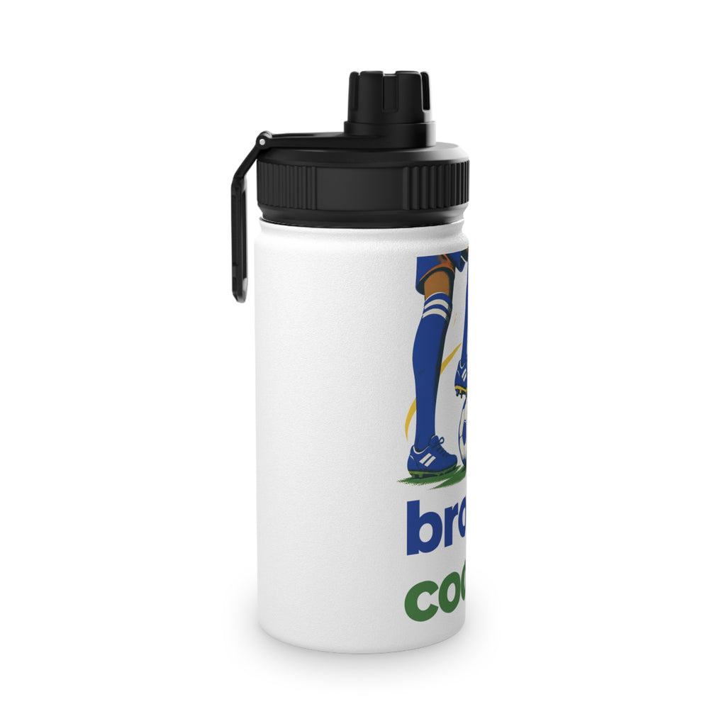 Bro Got Cooked Personalised Kids Water Bottle – Stainless Steel Football Bottle
