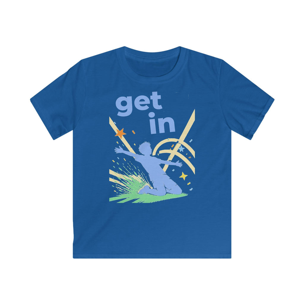 Get In! Kids Football T-Shirt – Goal Celebration Tee