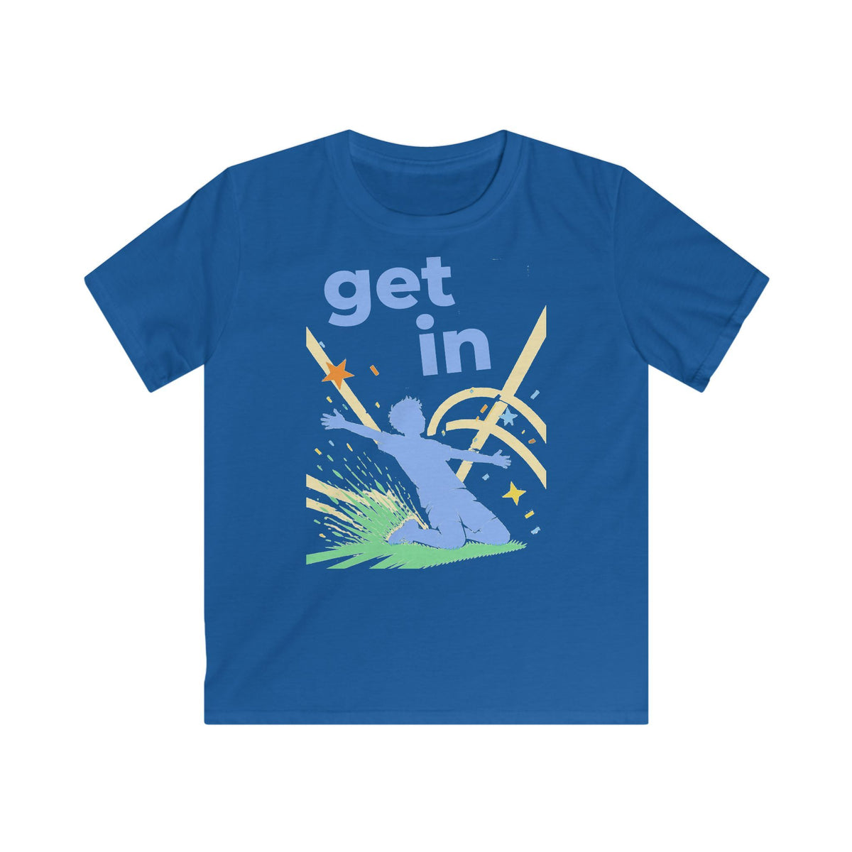 Get In! Kids Football T-Shirt – Goal Celebration Tee
