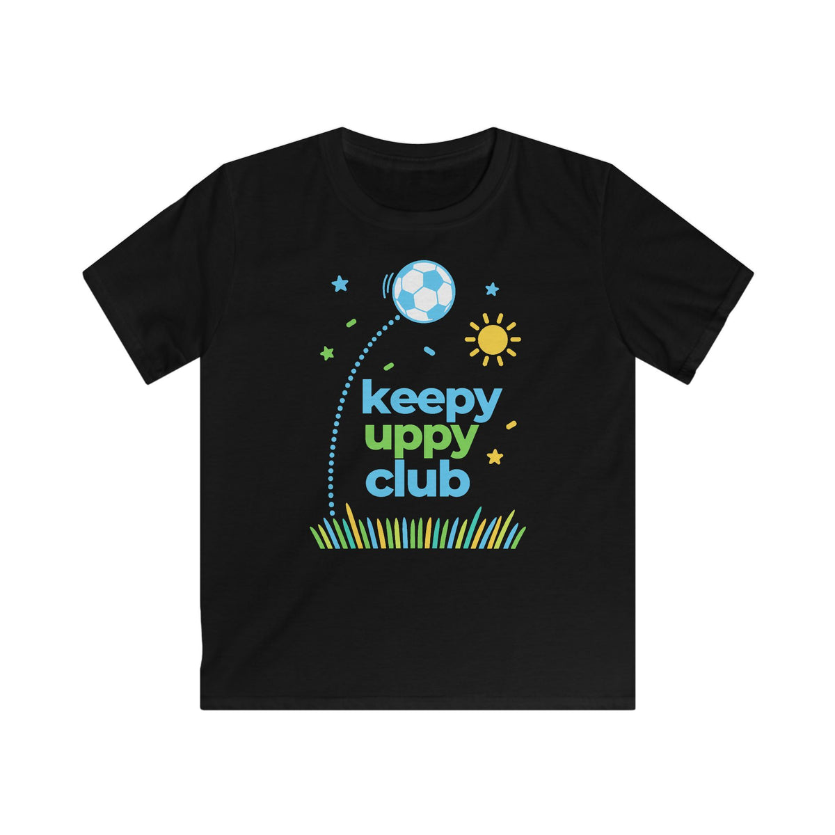 Keepy Uppy Club Kids Football T-Shirt – Personalised Name Tee