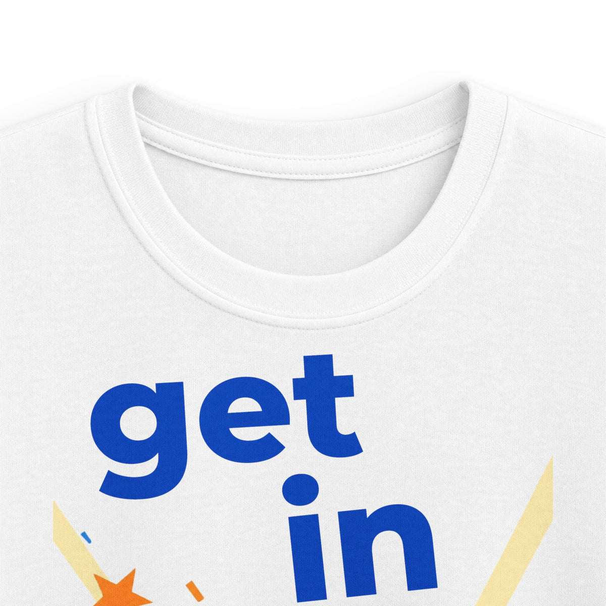 Get In! Kids Football T-Shirt – Goal Celebration Tee